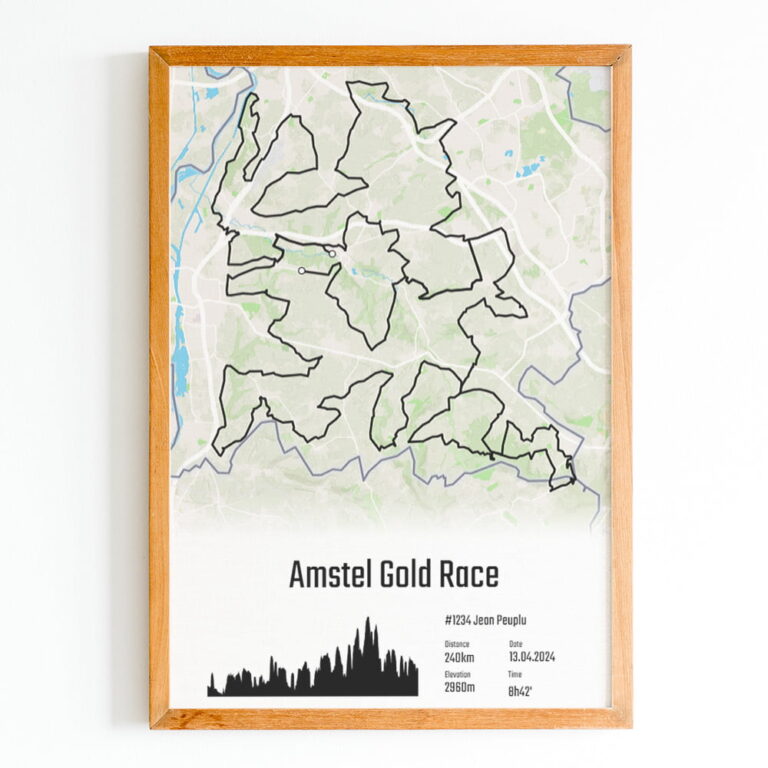 The Post Trace - Amstel Gold Race - 240km - Affiche Cyclisme