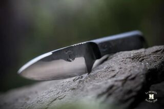 Couteaux Morta - Couteau fixe Brut de forge compact
