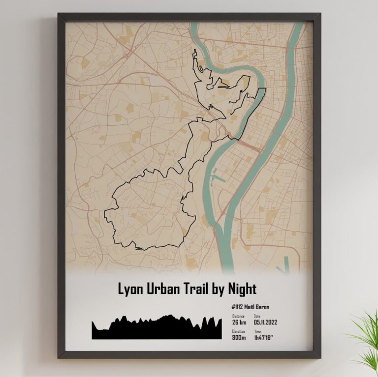 The Post Trace - Lyon Urban Trail Night - 20km