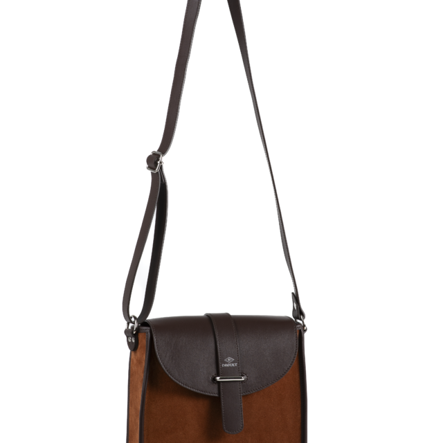 Daguet - Sac Agnès - Marron - Velours marron
