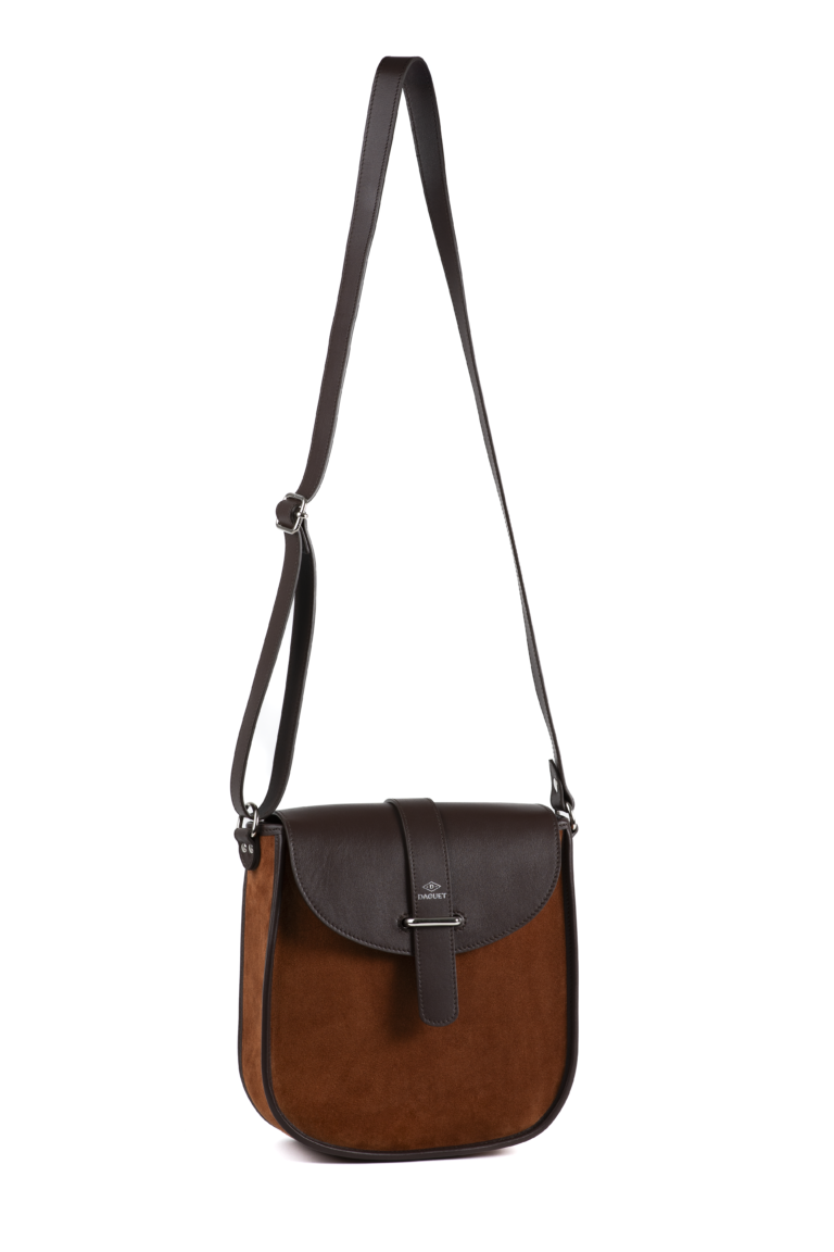 Daguet - Sac Agnès - Marron - Velours marron