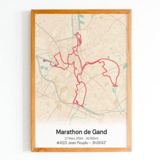 Marathon de Gand par la marque The Post Trace The Post Trace - Marathon de Gand