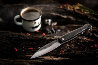 Couteaux Morta - Morta massif XL Brut de Forge