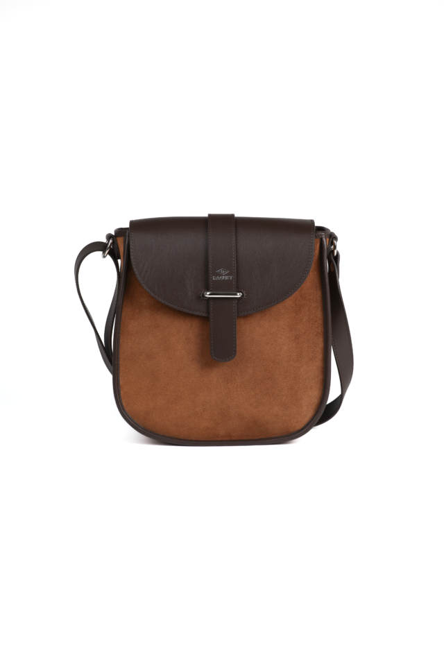 Daguet - Sac Agnès - Marron - Velours marron