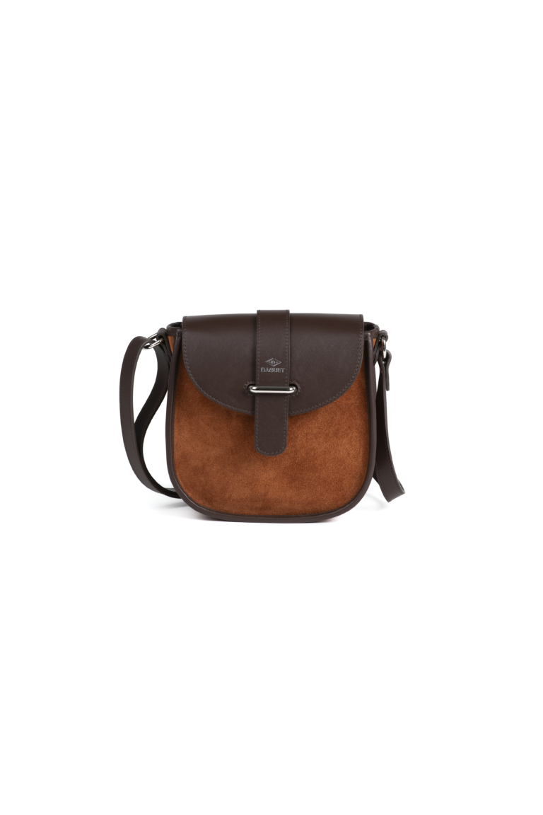 Daguet - Sac Petit Agnès - Marron - Velours marron