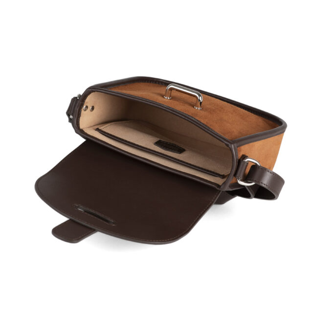 Daguet - Sac Petit Agnès - Marron - Velours marron