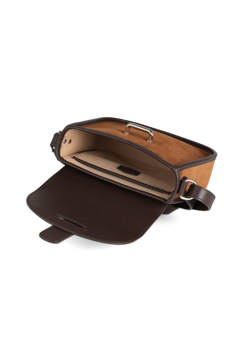 Daguet - Sac Petit Agnès - Marron - Velours marron