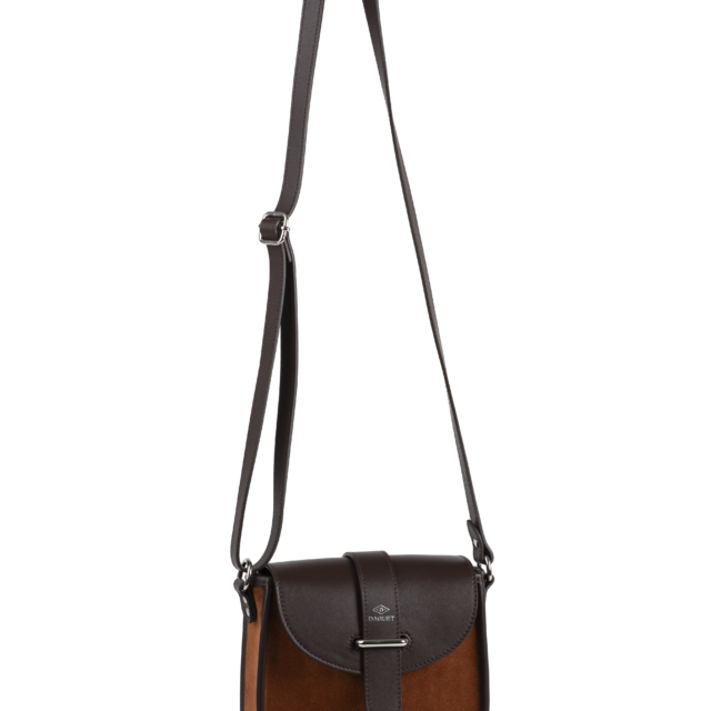 Daguet - Sac Petit Agnès - Marron - Velours marron