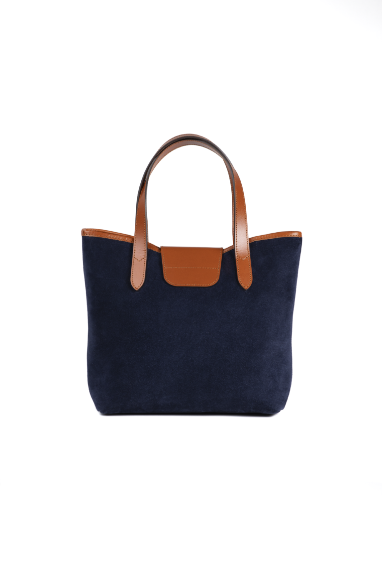 Daguet - Sac Petit Alice - Velours bleu nuit