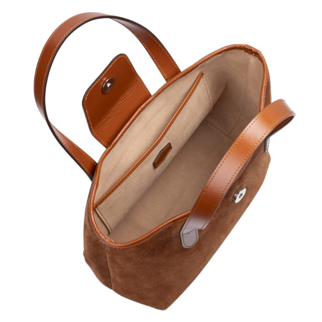 Daguet - Sac Petit Alice - Velours marron