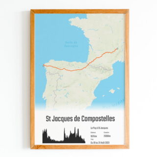 The Post Trace - Sentier de St Jacques de Compostelle depuis le Puy