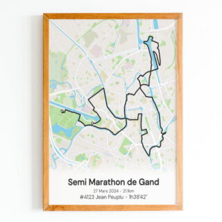 The Post Trace - Semi Marathon de Gand