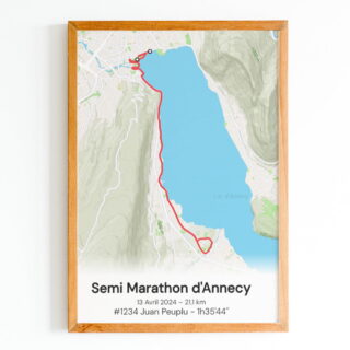 The Post Trace - Semi Marathon du Lac dAnnecy