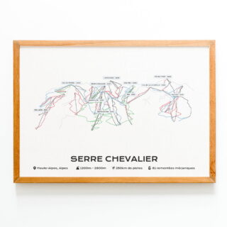 The Post Trace - Affiche Station de Serre Chevalier