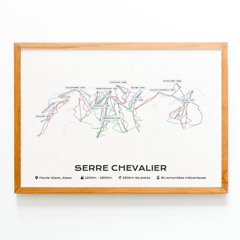 The Post Trace - Affiche Station de Serre Chevalier