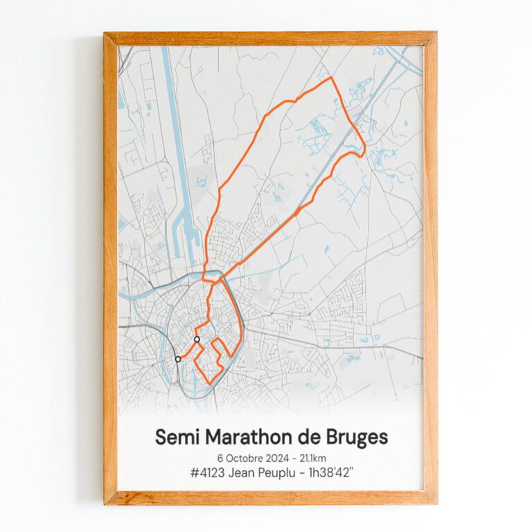 The Post Trace - Semi Marathon de Bruges