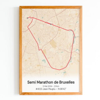 The Post Trace - Semi Marathon de Bruxelles