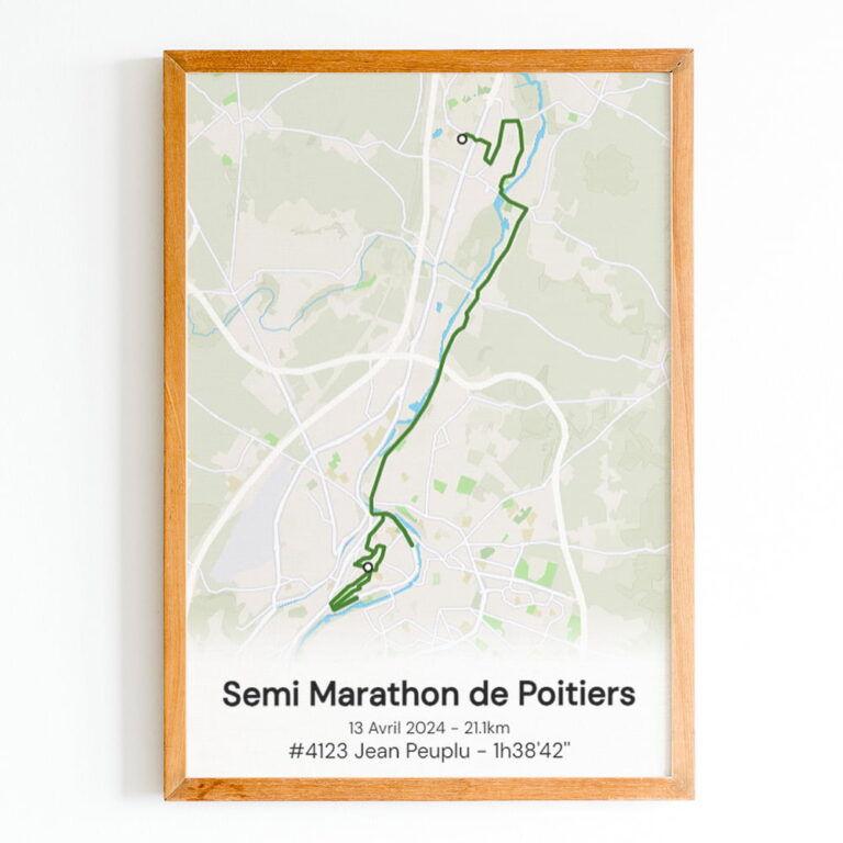 affiche semi de poitiers 1 The Post Trace - Semi Marathon de Poitiers