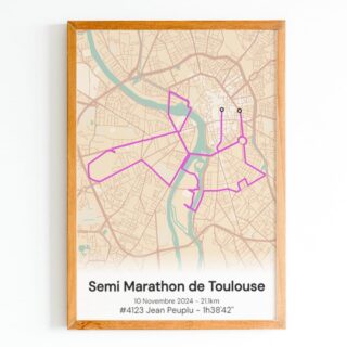 Semi Marathon de Toulouse par la marque The Post Trace The Post Trace - Semi Marathon de Toulouse