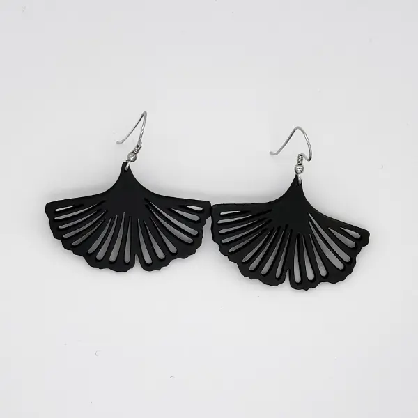 SAINT LAZARE - Boucles d’oreilles gingko
