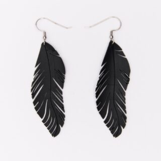 SAINT LAZARE - Boucles doreilles plumes