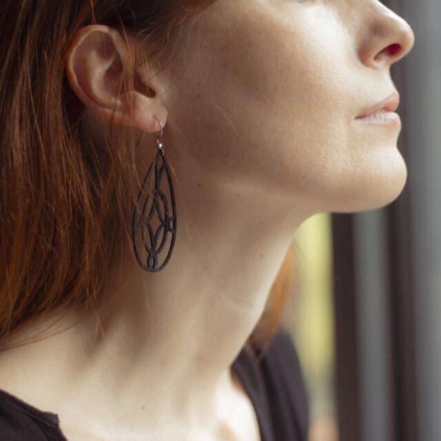 Saint-Lazare - Boucles d'oreilles Joséphine argent