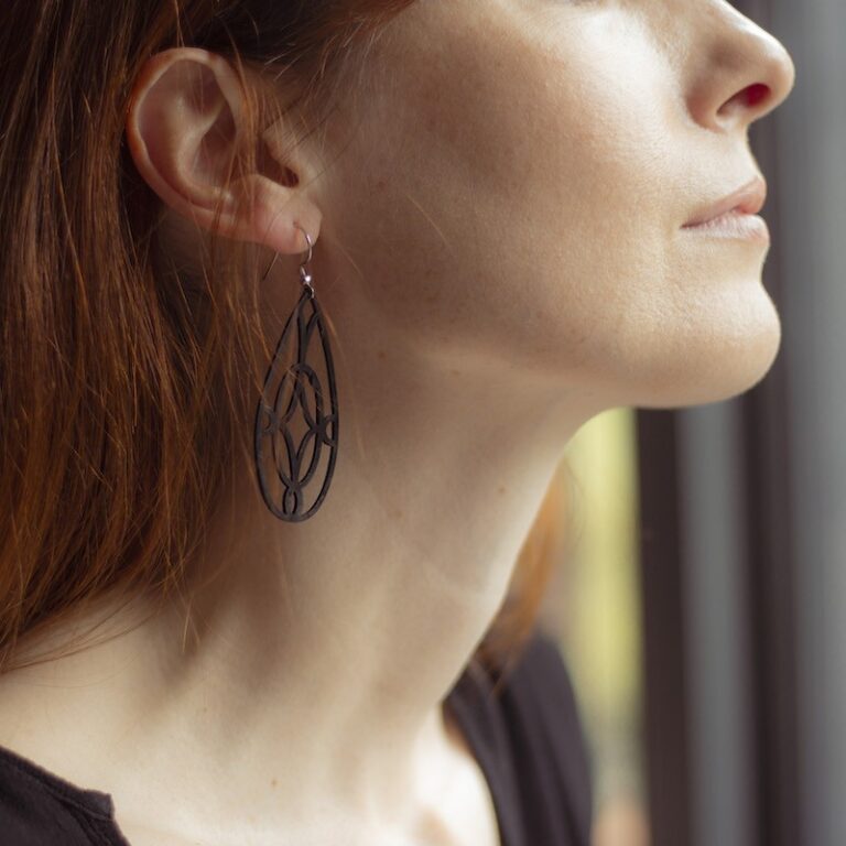 Saint-Lazare - Boucles d'oreilles Joséphine argent