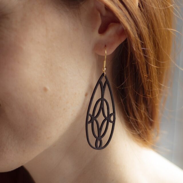 Saint-Lazare - Boucles d'oreilles Joséphine argent