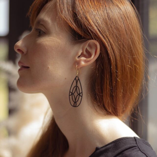 Saint-Lazare - Boucles d'oreilles Joséphine argent