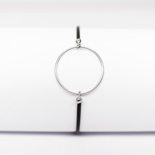 SAINT LAZARE - Bracelet anneau argent