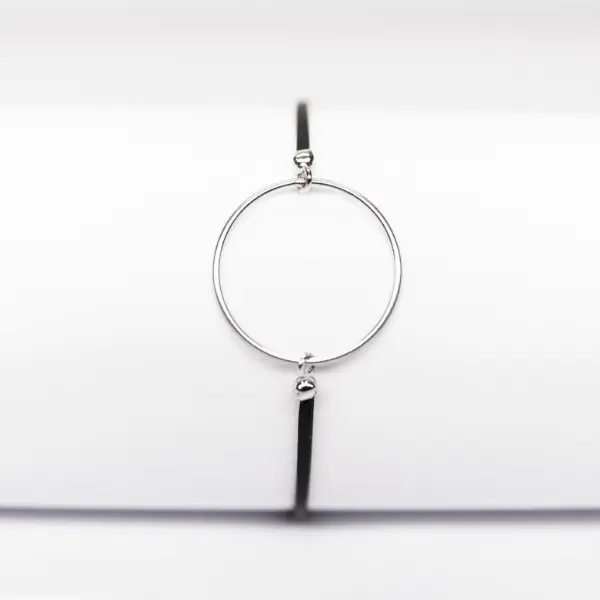 SAINT LAZARE - Bracelet anneau argent