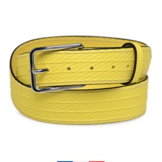 Ceinture jaune – Charlie par la marque SAINT LAZARE SAINT LAZARE - Ceinture jaune – Charlie