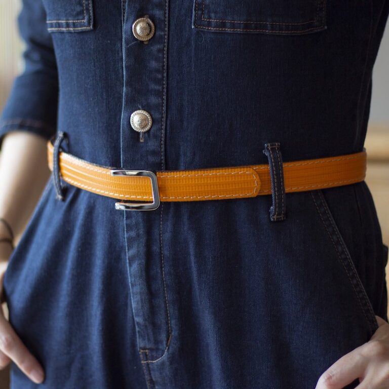 Saint-Lazare - Ceinture orange - Camille