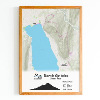 The Post Trace - MaXi-Race®  Femina Race  Le quart de tOur du lac
