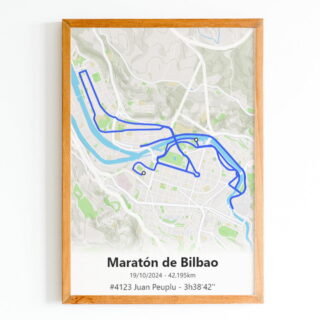 The Post Trace - Marathon de Bilbao