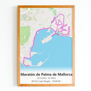 The Post Trace - Marathon de Palma de Majorque