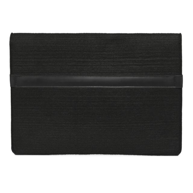 Saint-Lazare - Pochette ordinateur Made in France - Noir