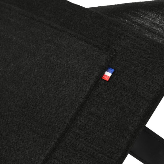 Saint-Lazare - Pochette ordinateur Made in France - Noir