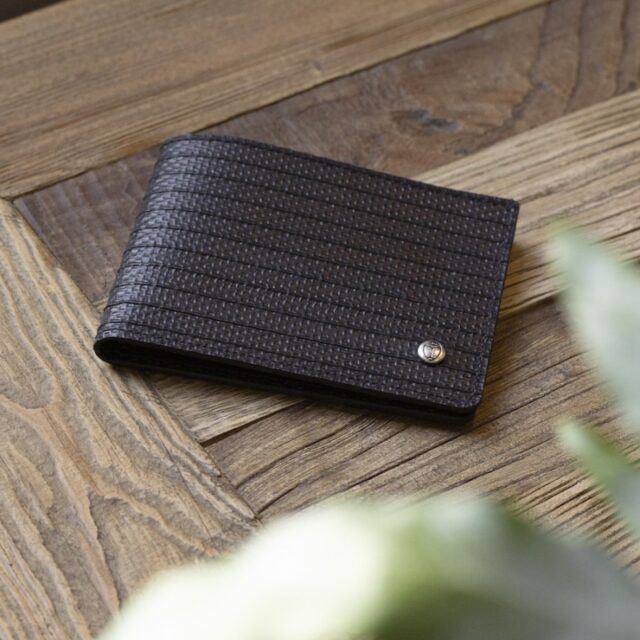 Saint-Lazare - Portefeuille vegan - lance à incendie noire