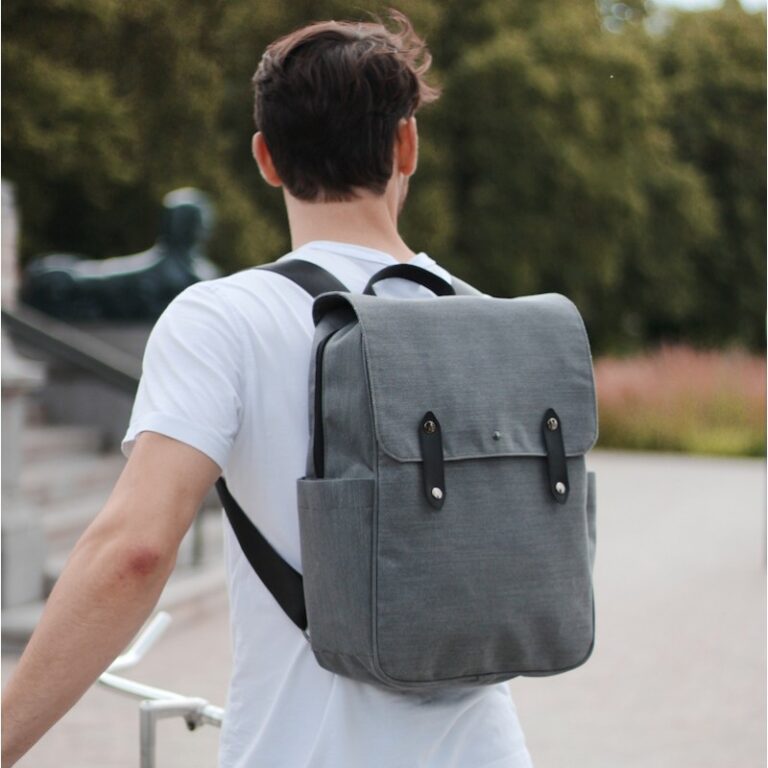 Saint-Lazare - Sac à dos Made in France - Paul gris