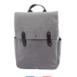 Sac à dos Made in France – Paul gris par la marque SAINT LAZARE SAINT LAZARE - Sac à dos Made in France – Paul gris