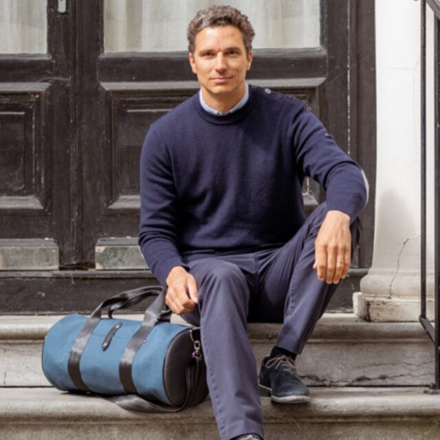 Saint-Lazare - Sac polochon bleu