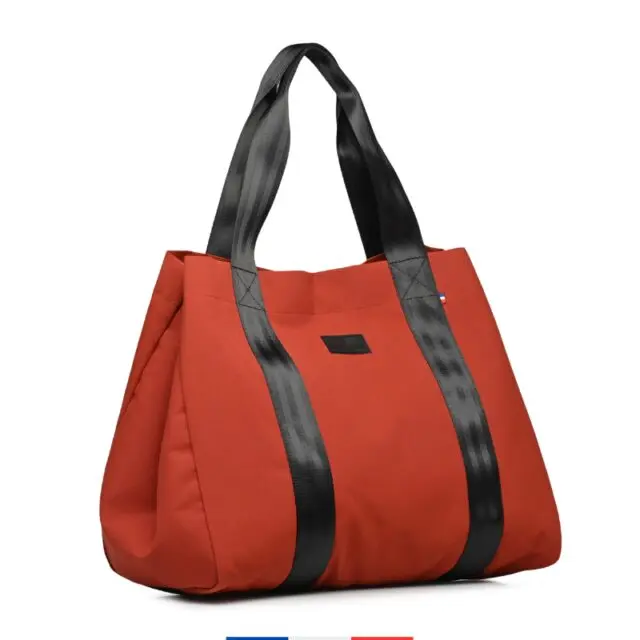 SAINT LAZARE - Sac cabas terracotta