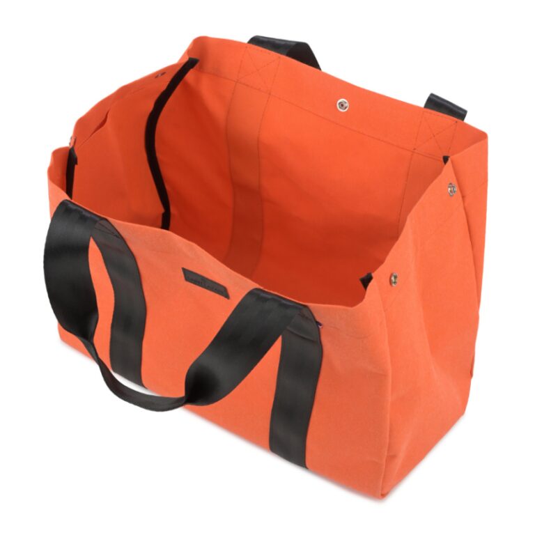 SAINT LAZARE - Sac cabas orange