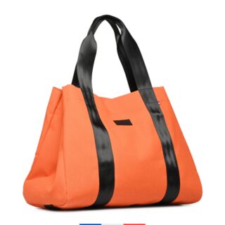 SAINT LAZARE - Sac cabas orange