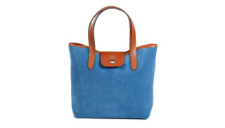 Daguet - Sac Petit Alice  Velours bleu clair