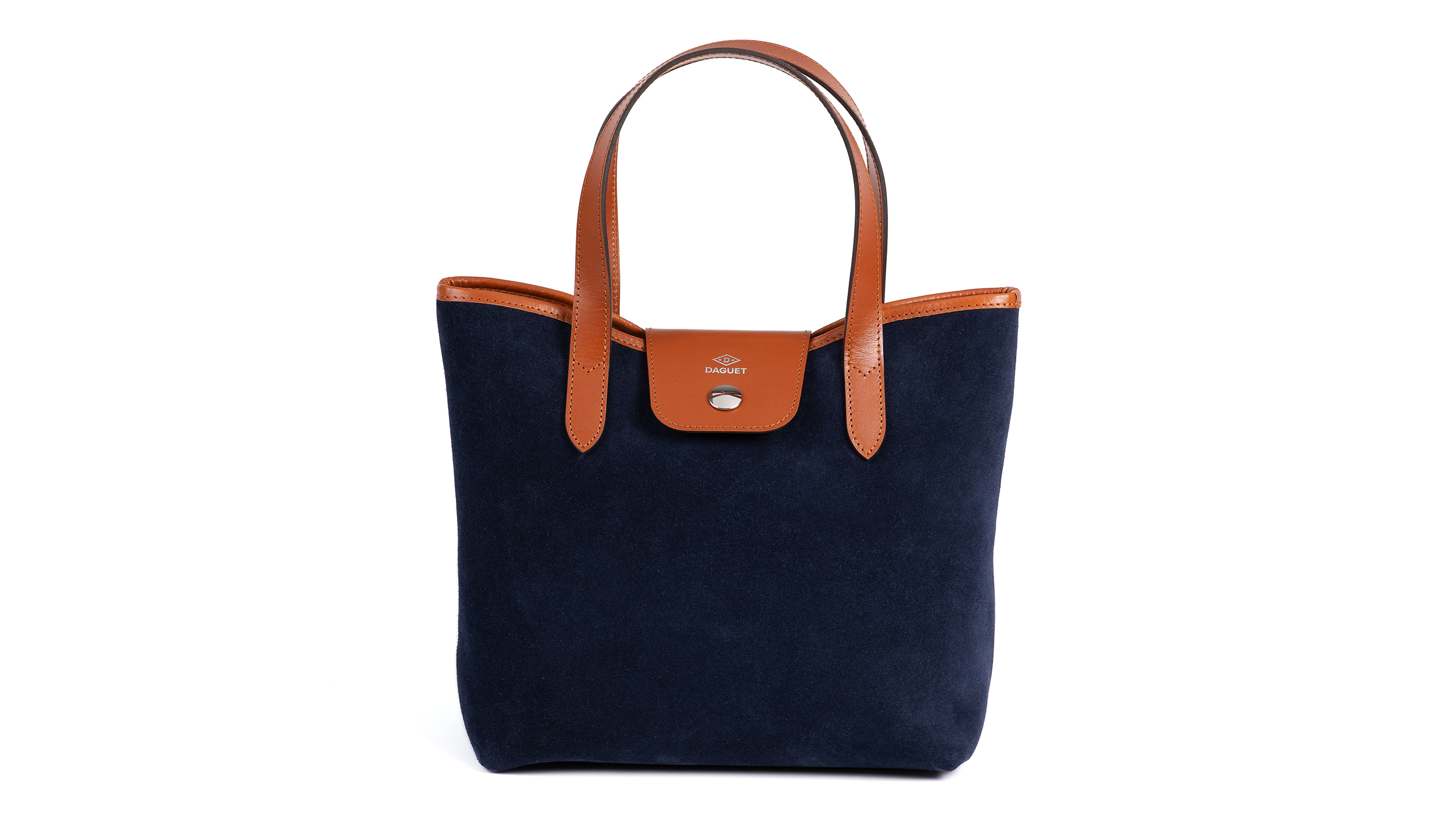 Daguet - Sac Petit Alice  Velours bleu nuit