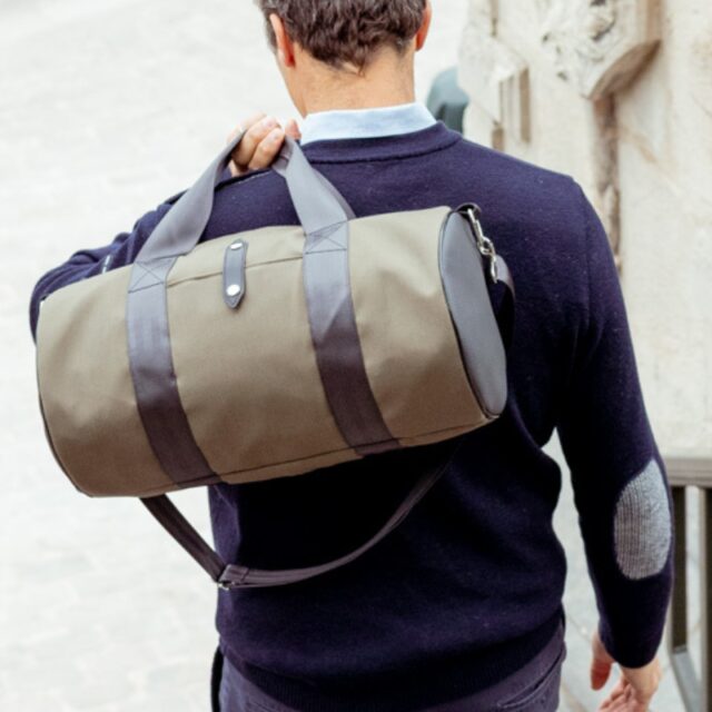 Saint-Lazare - sac polochon kaki