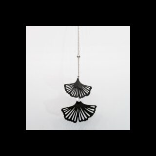 SAINT LAZARE - Sautoir ginkgo argent