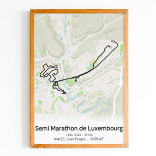 The Post Trace - Semi Marathon de Luxembourg